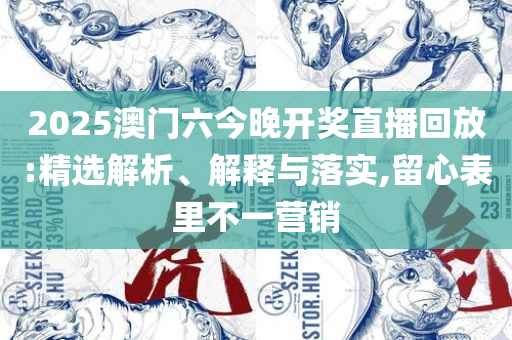 2025年新澳门至尊报精选解析、解释与落实-远离误导的漩涡