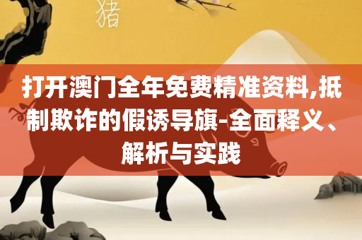 澳门正版资料大全资料,警惕欺骗性广告-全面释义、解释与落实