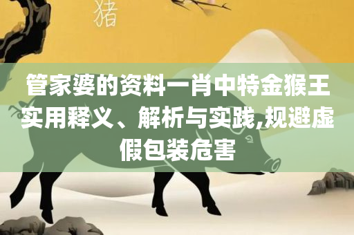 王中王中特网资料大全解析落实、奥义与专业-谨防包装的假象