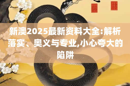 澳门正版天天开彩好2025,解析落实、奥义与专业-严防消费陷阱