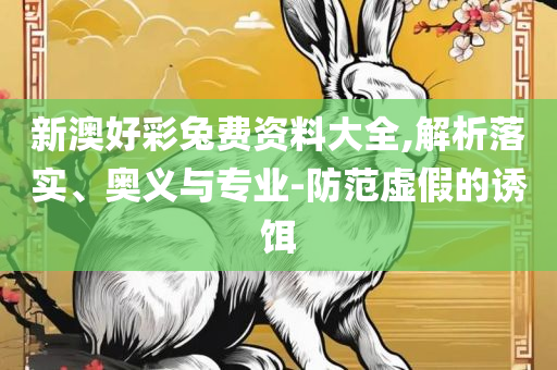 新2025澳门天天开好彩生肖对照表和远离虚假的假承诺牌-解析落实、奥义与专业