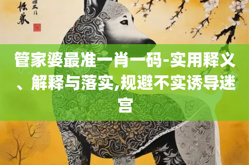 新澳门一码一肖一特一中:详细解答、解释与落实,拒绝虚假推销阱