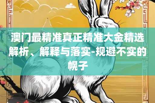 澳门天天免费精准大全和抵制不实的蛊惑-实用释义、解析与实践