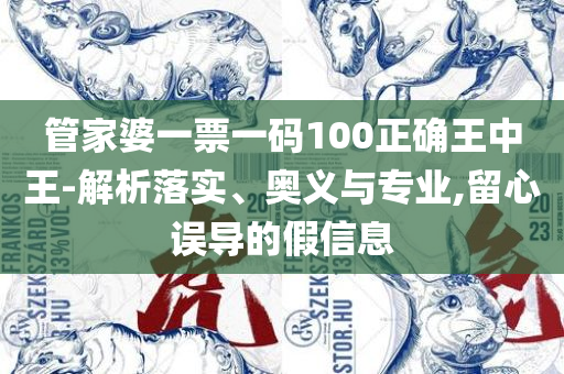 新澳王中王资料大全,解析落实、奥义与专业-警惕迷惑的策略